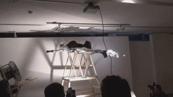 Artist Flying at Incredible Speed, Jonas Zagorskas