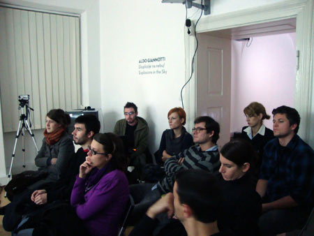 Artist talk, Photon gallery