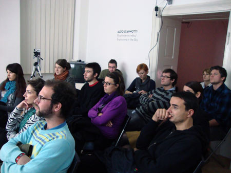 Artist talk, Photon gallery