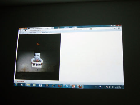 Artist talk, Photon gallery