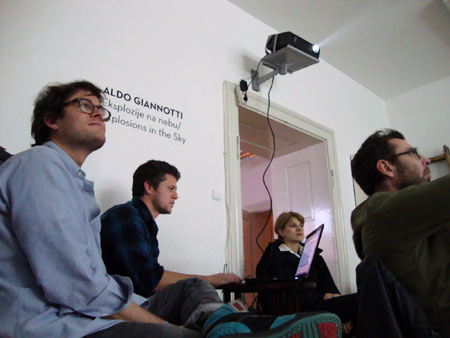 Artist talk, Photon gallery